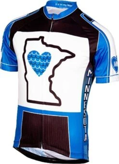 It's In My Heart Minnesota Men's Cycling Jersey (L, XL, 2XL)