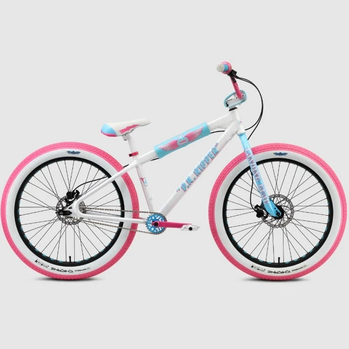 Se-bikes SE Bikes South Beach White Fat Ripper 26" BMX Bike 1 Se-bikes SE Bikes South Beach White Fat Ripper 26" BMX Bike