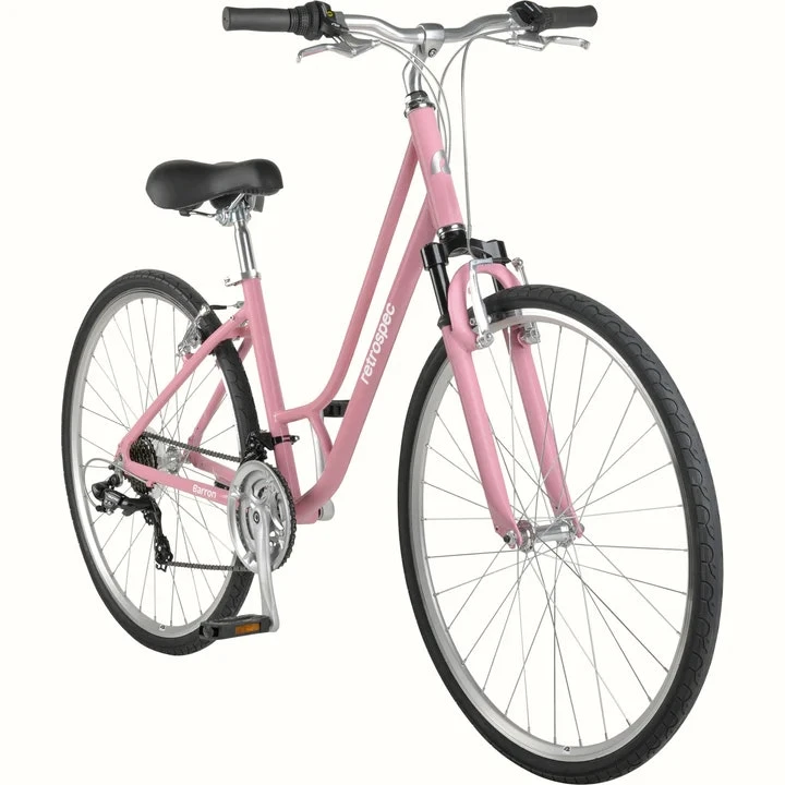 Retrospec Barron Comfort Hybrid Bike - Step Through 21 Speed 2022 1 Retrospec Barron Comfort Hybrid Bike - Step Through 21 Speed 2022