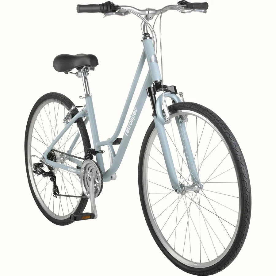 Retrospec Barron Comfort Hybrid Bike - Step Through 21 Speed 2022 2 Retrospec Barron Comfort Hybrid Bike - Step Through 21 Speed 2022 - Image 2