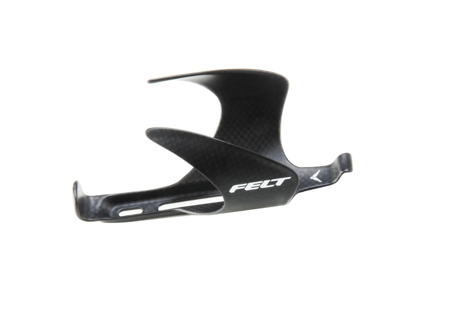 Felt Bicycles BOTTLE CAGE (Carbon). White Logo. 1 Felt Bicycles BOTTLE CAGE (Carbon). White Logo.