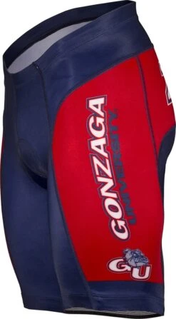 Adrenaline Promotions Gonzaga Bulldogs Men's Cycling Shorts (S, M, XL, 2XL)