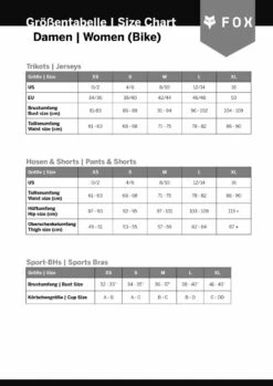 Fox Head Ranger - Women's MTB Shorts MTB Shorts | Bike-Discount 7 Fox Head Ranger - Women's MTB Shorts MTB Shorts | Bike-Discount -Bicycle Specialty Store sizing foxhead damen bike 1280x1280