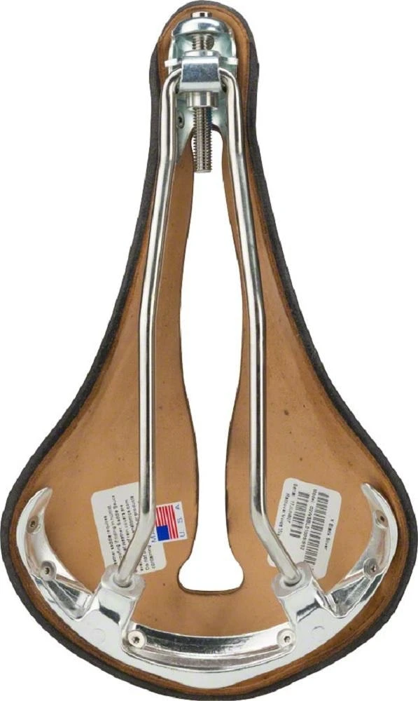 Selle Anatomica X2 Series Watershed Saddle: Black With Silver Chicago Screws 5 Selle Anatomica X2 Series Watershed Saddle: Black With Silver Chicago Screws - Image 5